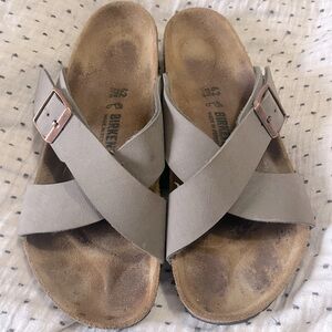 Birkenstock Sandals - taupe size 42
